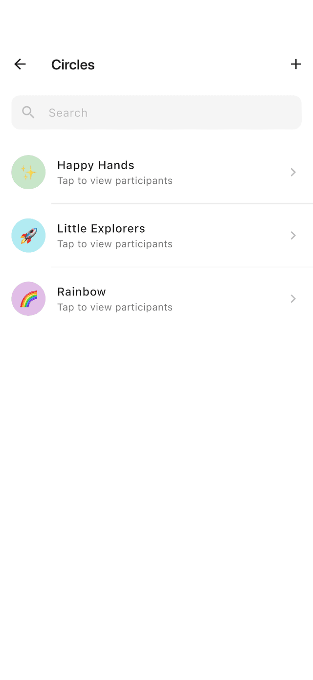 Spaces & Circles screenshot